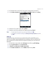 Предварительный просмотр 153 страницы HTC 99HHF042-00 - Touch Cruise Msftwinmobile User Manual