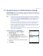 Предварительный просмотр 171 страницы HTC 99HHF042-00 - Touch Cruise Msftwinmobile User Manual