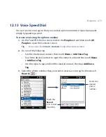 Предварительный просмотр 273 страницы HTC 99HHF042-00 - Touch Cruise Msftwinmobile User Manual
