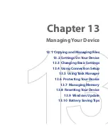 Предварительный просмотр 277 страницы HTC 99HHF042-00 - Touch Cruise Msftwinmobile User Manual