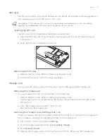 Предварительный просмотр 19 страницы HTC Araya User Manual