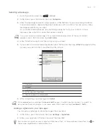 Предварительный просмотр 103 страницы HTC Araya User Manual