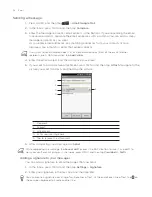 Предварительный просмотр 98 страницы HTC ARIA User Manual