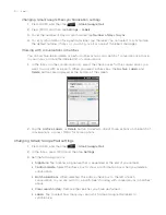 Предварительный просмотр 100 страницы HTC ARIA User Manual