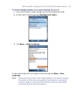 Preview for 137 page of HTC AT&T 8900 User Manual