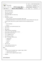 Preview for 8 page of HTC Athena 1.5 Service Manual