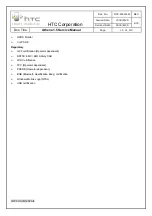 Preview for 14 page of HTC Athena 1.5 Service Manual