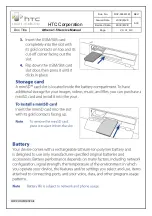 Preview for 20 page of HTC Athena 1.5 Service Manual