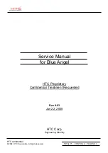 HTC Blue Angel Service Manual preview