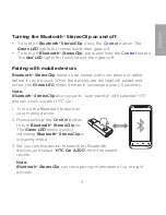 Предварительный просмотр 4 страницы HTC Bluetooth StereoClip User Manual