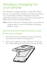 Preview for 3 page of HTC BR C830 Quick Manual