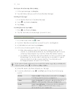 Предварительный просмотр 124 страницы HTC ChaCha User Manual