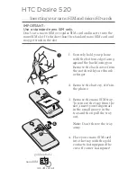 Preview for 1 page of HTC Desire 520 Manual