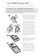 Preview for 1 page of HTC Desire 601 Supplement Manual