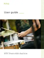 Preview for 1 page of HTC Desire 826 dual sim User Manual