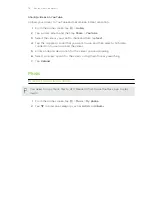 Предварительный просмотр 74 страницы HTC Desire SV User Manual