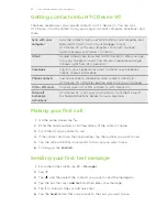 Предварительный просмотр 22 страницы HTC Desire VC User Manual
