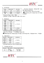 Preview for 4 page of HTC DM 81 User Manual