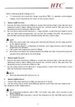 Preview for 6 page of HTC DM 81 User Manual