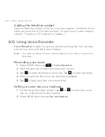 Preview for 202 page of HTC DROID DROID ERIS User Manual