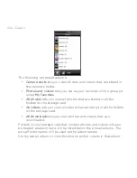 Предварительный просмотр 226 страницы HTC DROID INCREDIBLE User Manual
