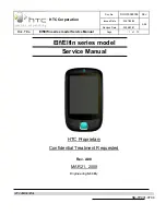 Preview for 1 page of HTC Elf Series Service Manual