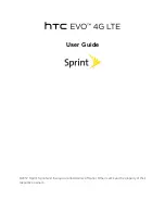 Предварительный просмотр 1 страницы HTC Evo 4G LTE User Manual