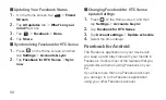 Preview for 60 page of HTC EVO WiMAX ISW11HT Basic Manual