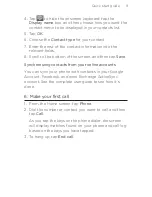 Preview for 9 page of HTC Gratia Quick Start Manual