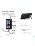 Preview for 5 page of HTC HD7 T-Mobile Start Manual