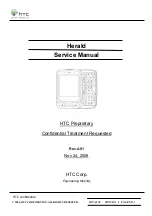 HTC Herald Service Manual preview