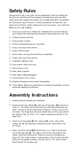 Предварительный просмотр 4 страницы HTC HRT-68 Assembly Instructions Manual