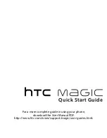 HTC HTC Magic+ Quick Start Manual предпросмотр