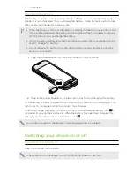 Предварительный просмотр 15 страницы HTC HTC Phone User Manual