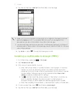 Предварительный просмотр 51 страницы HTC HTC Phone User Manual