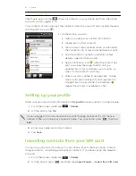 Предварительный просмотр 61 страницы HTC HTC Phone User Manual