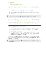 Preview for 30 page of HTC HTC Status User Manual