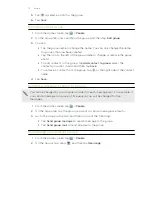 Preview for 72 page of HTC HTC Status User Manual