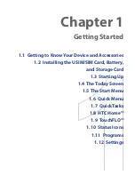 Preview for 15 page of HTC HTC Touch Dual User Manual