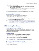 Preview for 87 page of HTC HTC Touch Dual User Manual