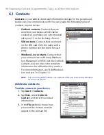 Preview for 98 page of HTC HTC Touch Dual User Manual