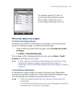 Preview for 127 page of HTC HTC Touch Dual User Manual