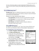 Preview for 157 page of HTC HTC Touch Dual User Manual