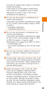 Preview for 45 page of HTC HTV33 Basic Manual