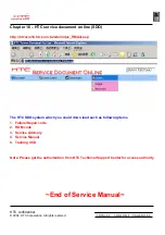 Preview for 69 page of HTC Hurricane Series Service Manual