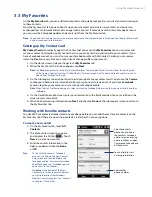 Preview for 47 page of HTC Imagio User Manual