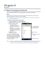 Preview for 87 page of HTC Imagio User Manual