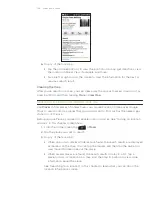 Предварительный просмотр 166 страницы HTC Inspire 4G User Manual