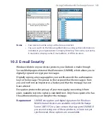 Предварительный просмотр 163 страницы HTC KAIS100 User Manual