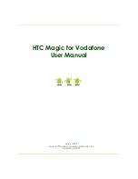 Предварительный просмотр 1 страницы HTC Magic Vodafone User Manual